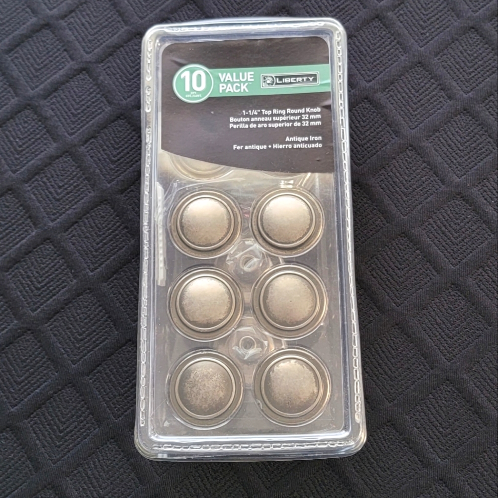 3/$20. 10 pack Liberty Drawer Pulls Knobs.